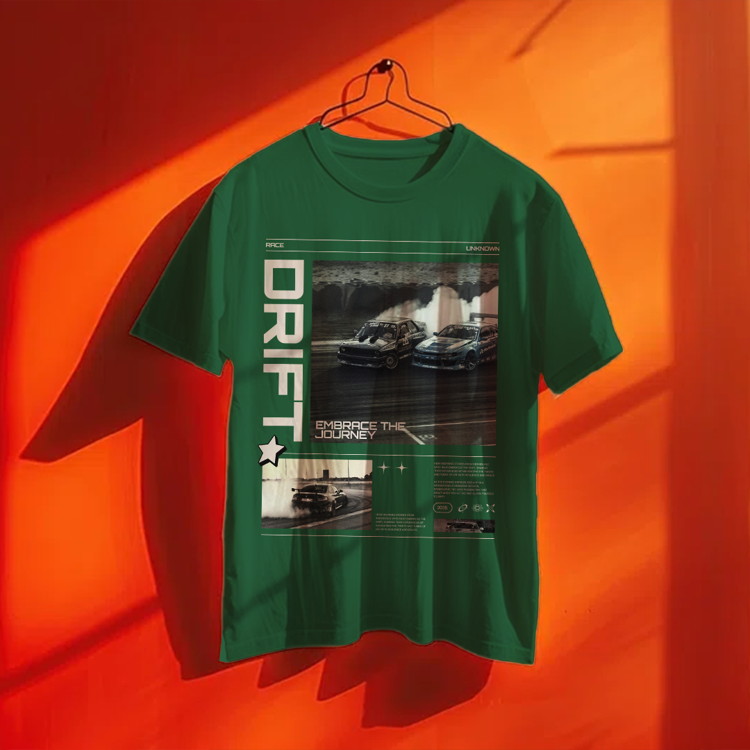 "Embrace the Drift" Premium Cotton T-Shirt