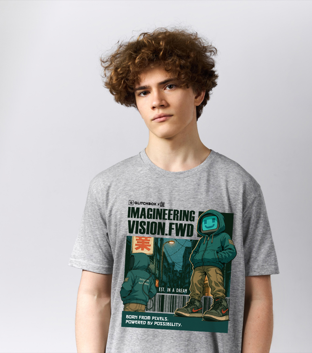 Imagineering Vision.FWD T-Shirt – GLITCHBOX x EXCELR8